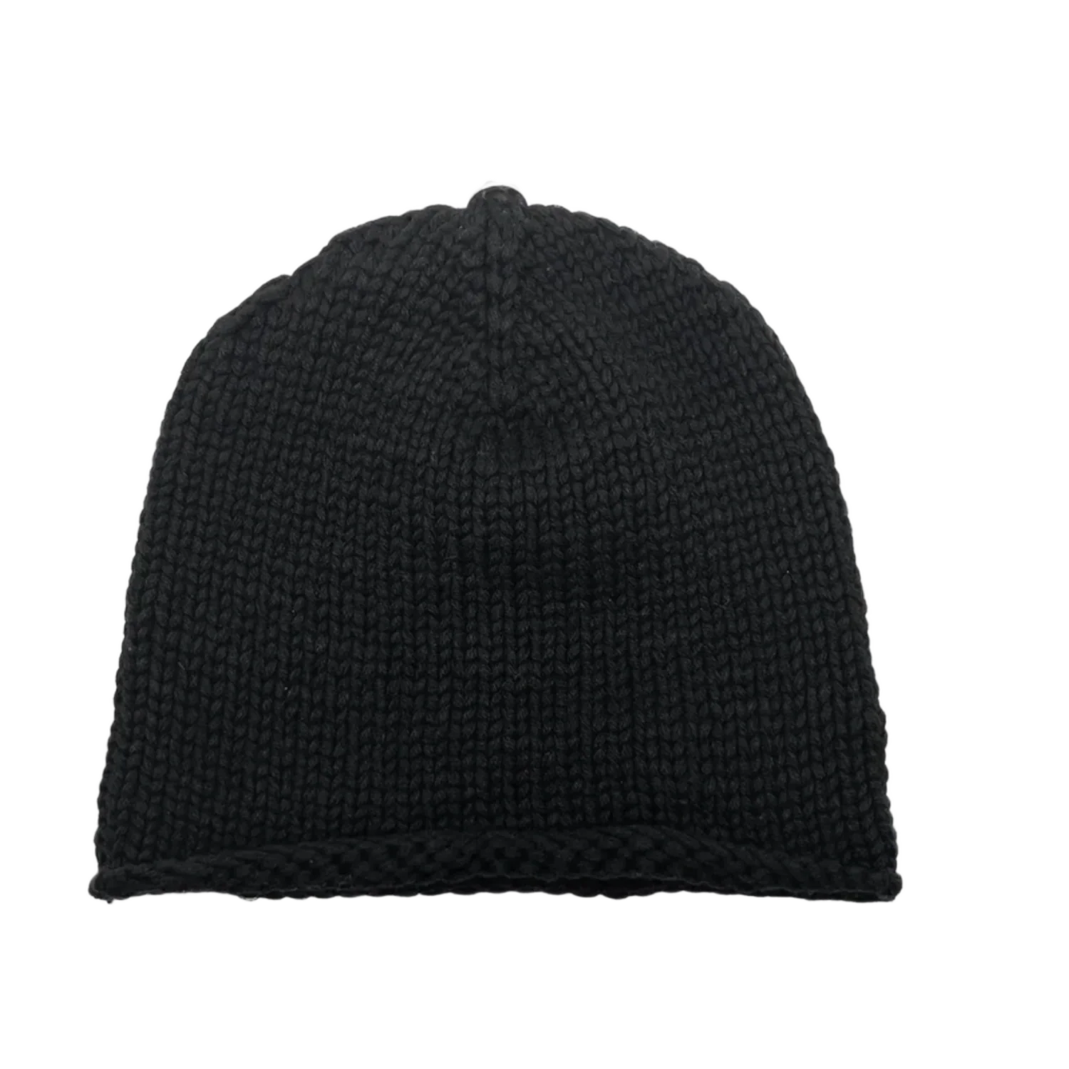 Chrome Hearts 'Fleur Patch' Black Cashmere Beanie - Image 2