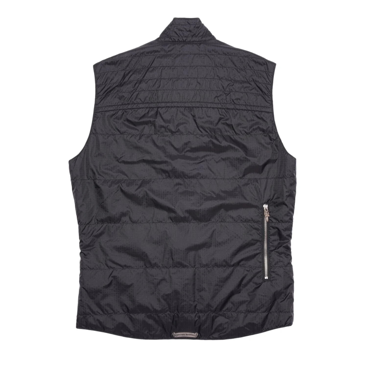 Chrome Hearts 'Flooded Cross Patch' Button Up Nylon Vest - Image 2