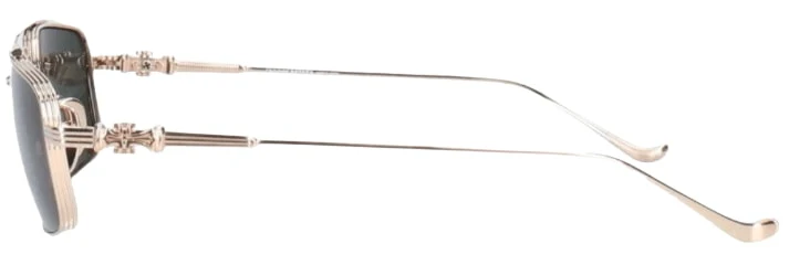 Chrome Hearts 'Gold' Dark Tint Lick'N Sunglasses - Image 2