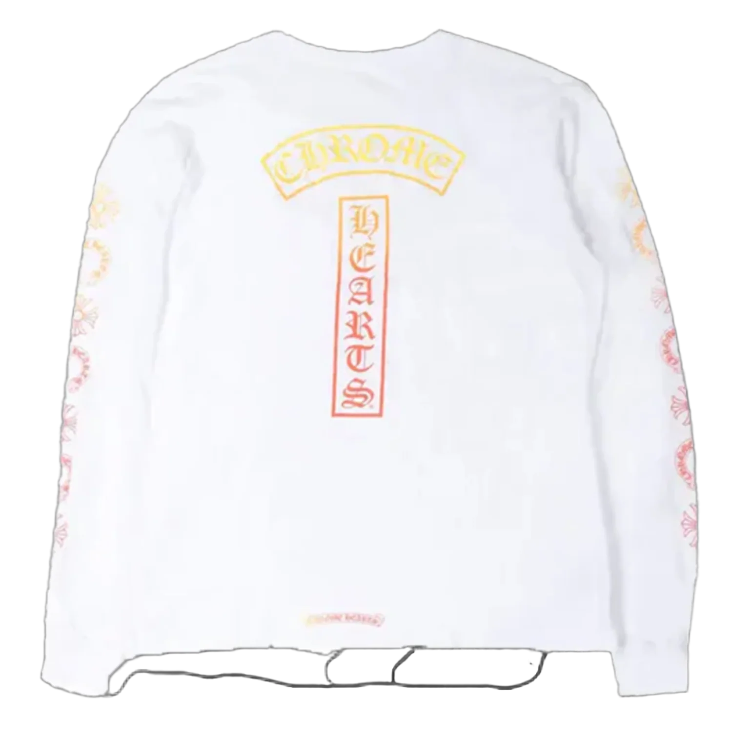 Chrome Hearts 'Gradient' White Longsleeve - Image 2