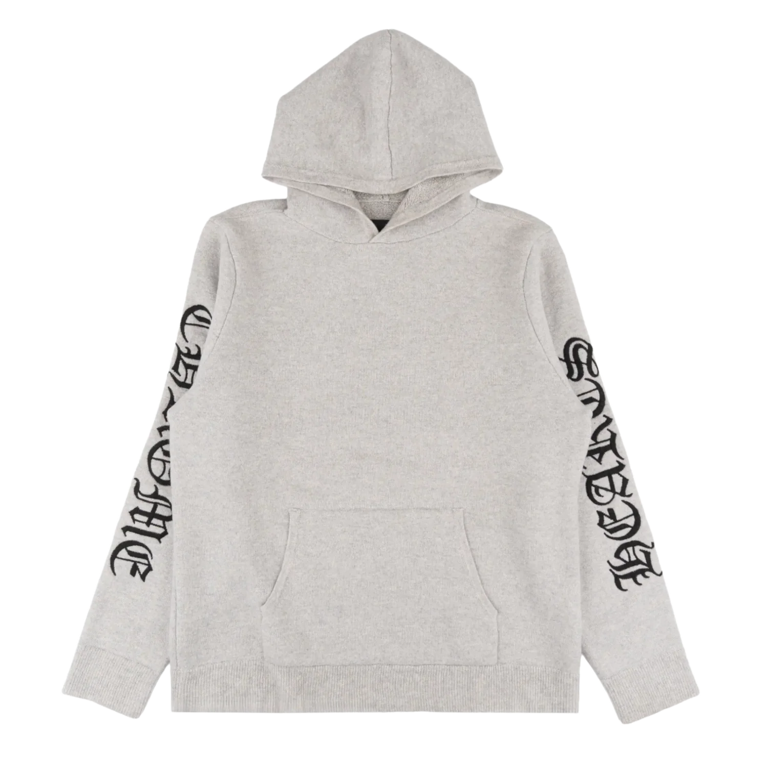 Chrome Hearts 'Grey Cashmere' Life Sentence Embroidered Hoodie