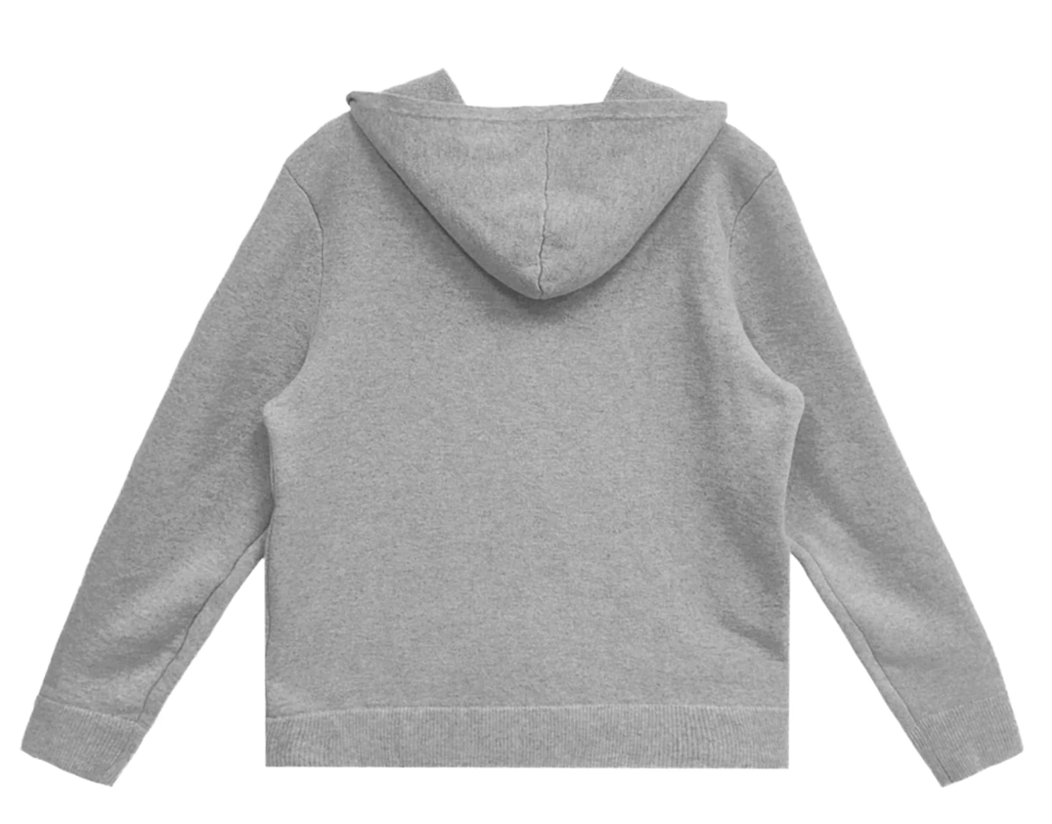Chrome Hearts 'Grey' Cashmere Zip Up - Image 2
