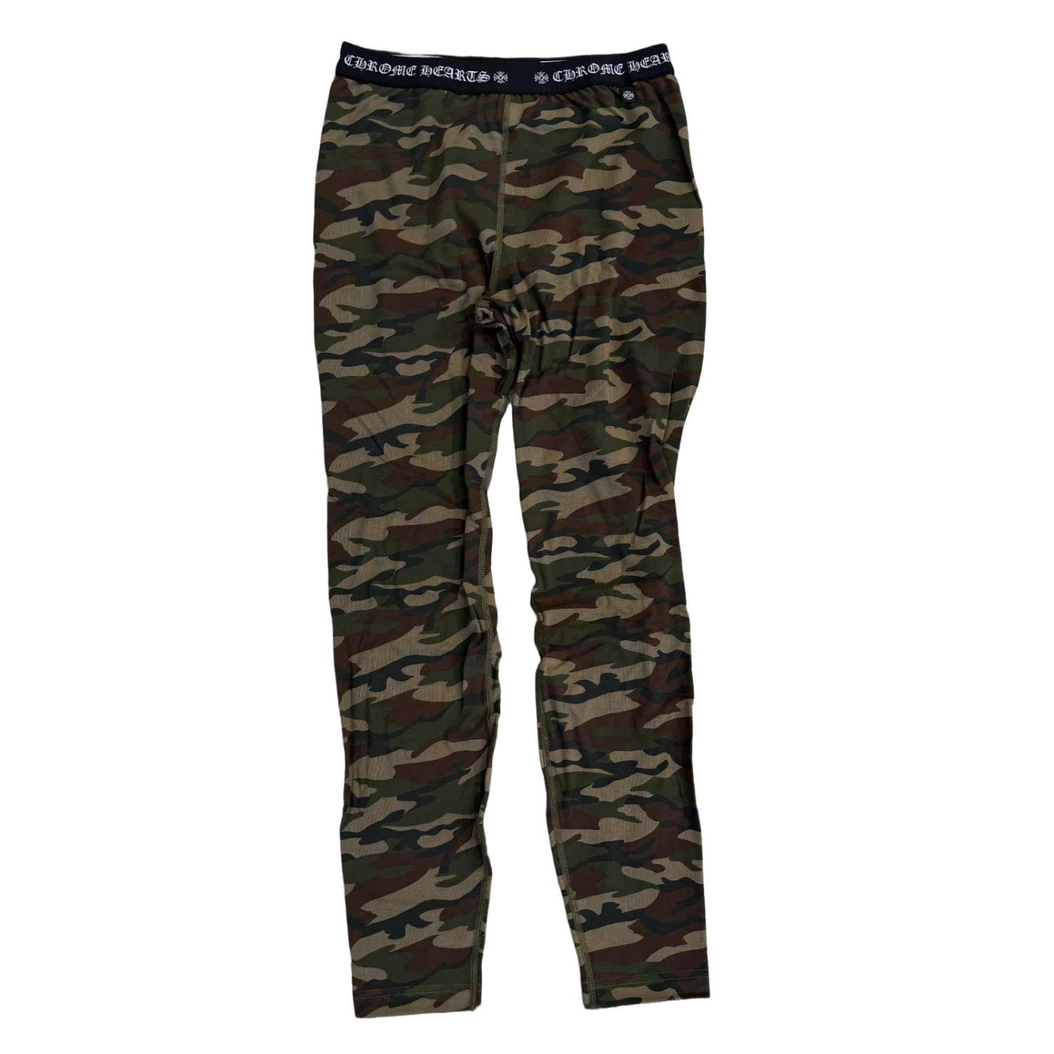 Chrome Hearts 'Horseshoe Logo' Camo Leggings