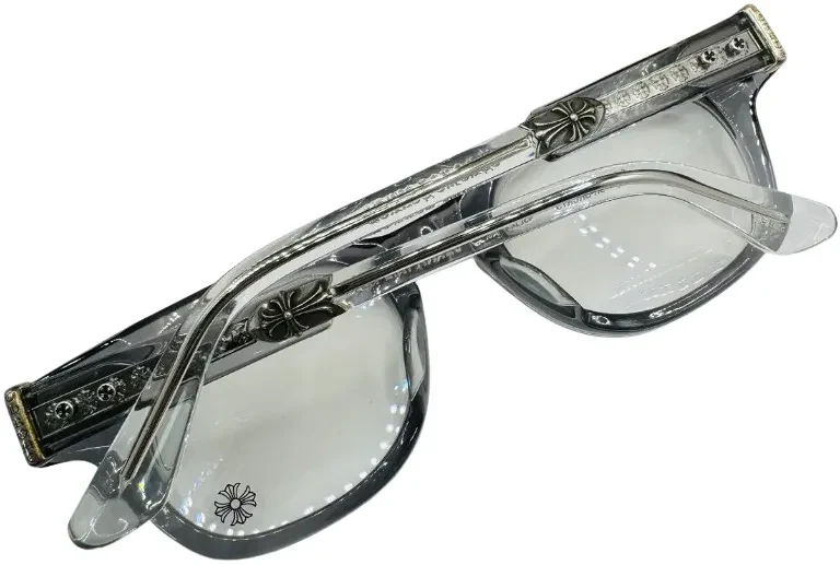 Chrome Hearts 'Jenna Tail Yea' Grey Sunglasses - Image 2