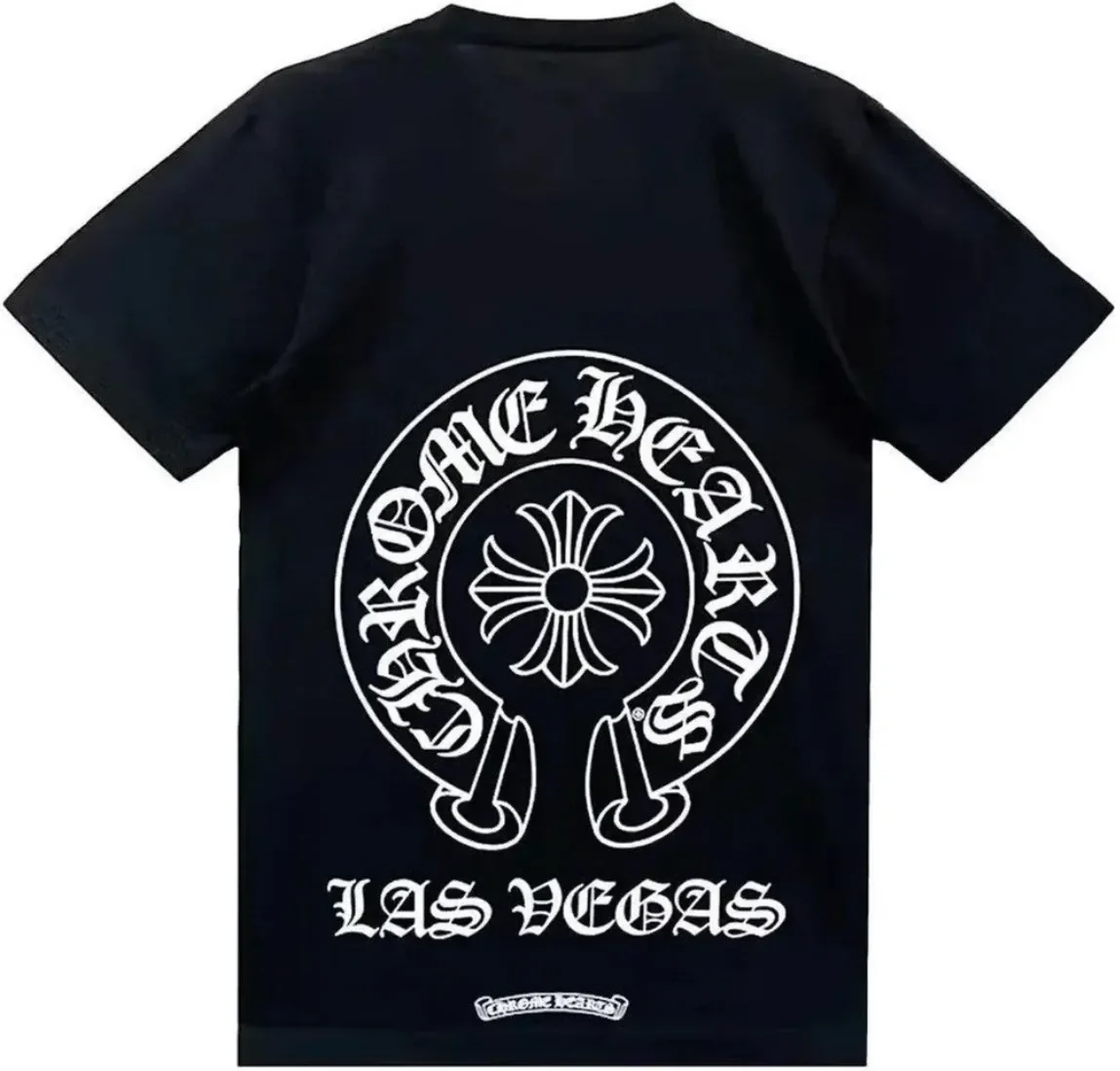 Chrome Hearts 'Las Vegas' Horseshoe Logo Tee - Image 2