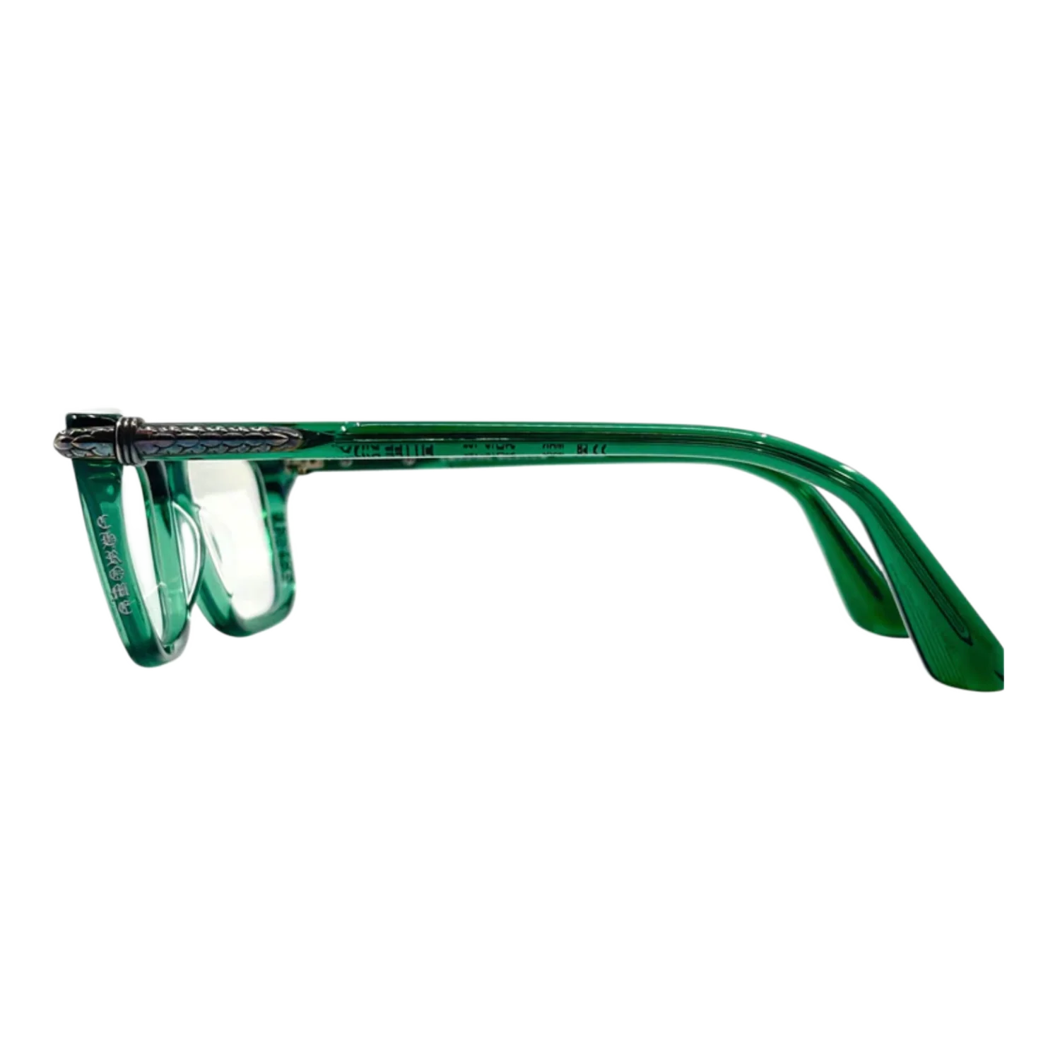 Chrome Hearts 'Little Dinger' Turquoise Glasses - Image 2