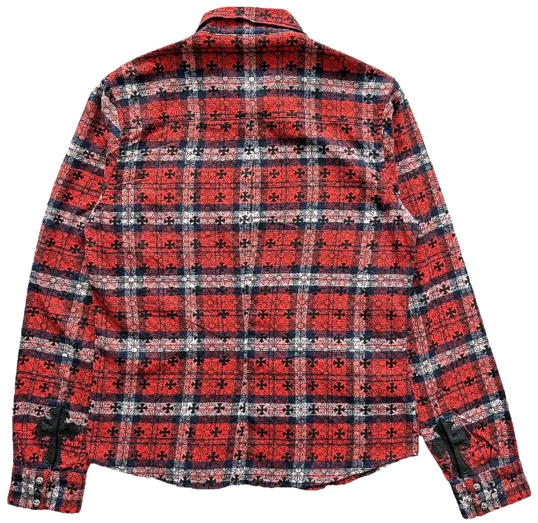 Chrome Hearts 'Loose Ends' Red Flannel - Image 2