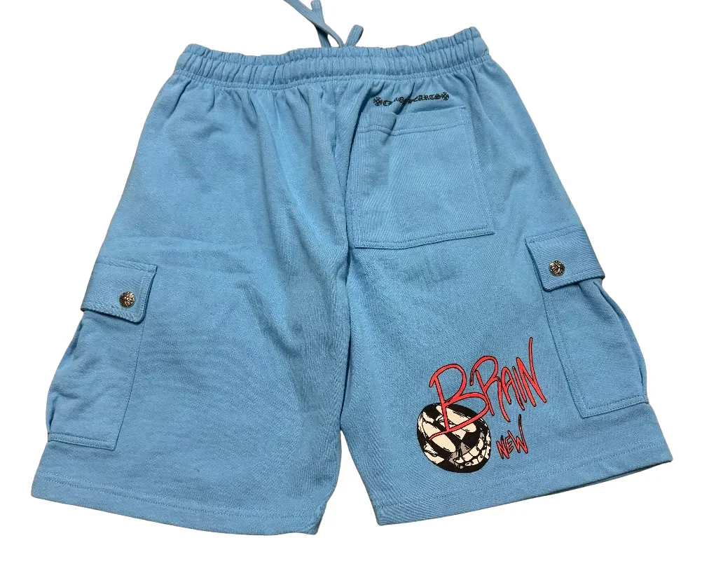 Chrome Hearts Matty Boy 'Brain New' Cargo Sweat Shorts - Image 2
