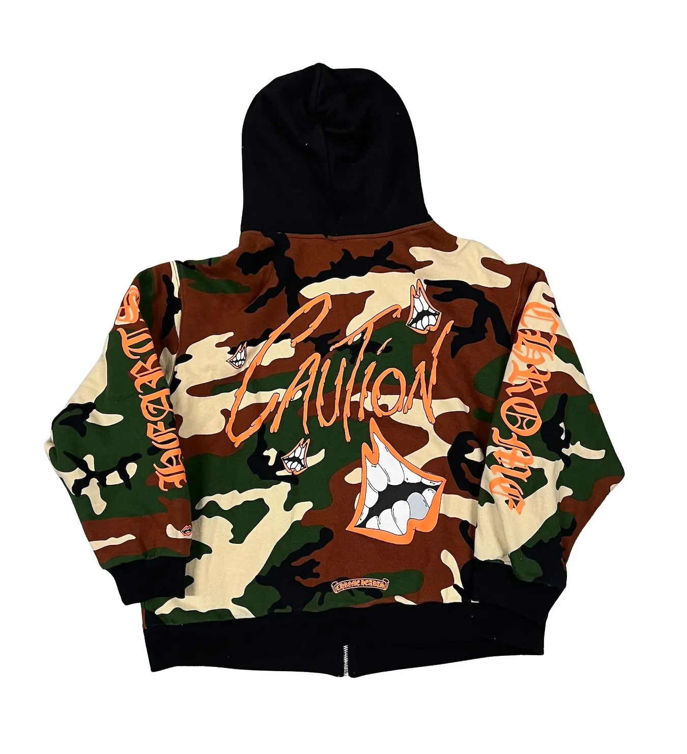 Chrome Hearts 'Matty Boy Caution Camo' Zip Up - Image 2