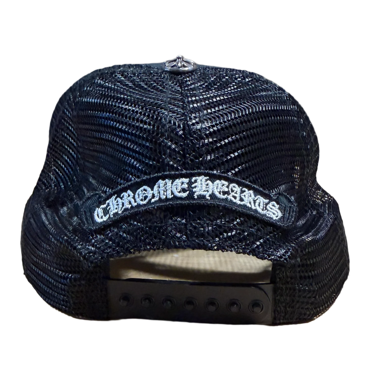 Chrome Hearts Matty Boy 'Cheetah Fur Chomper' Leather Patch Hat - Image 2