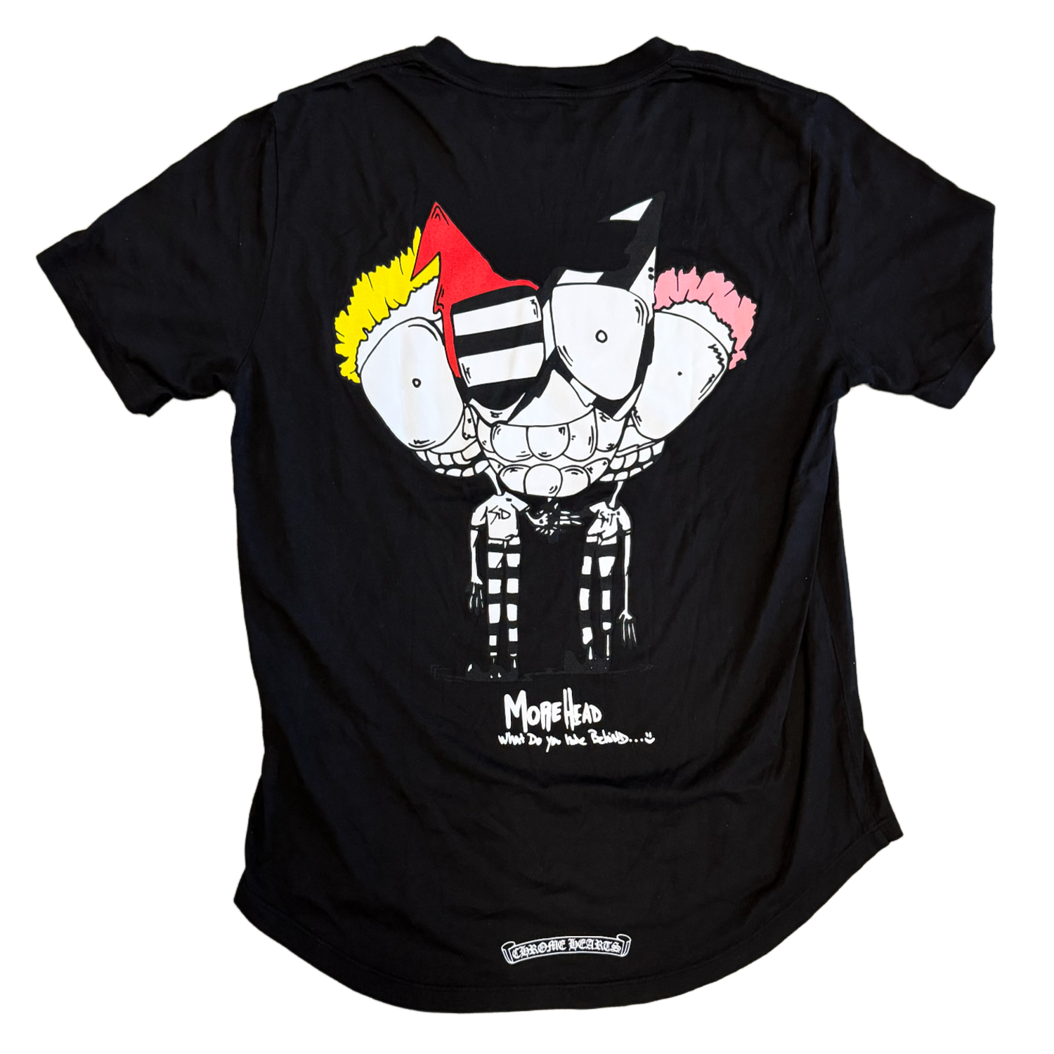Chrome Hearts Matty Boy 'MoreHead' Black Tee - Image 2
