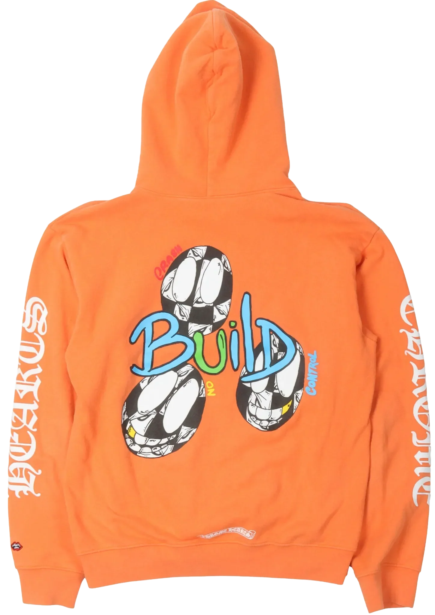 Chrome Hearts Matty Boy 'Orange' Build Hoodie - Image 2