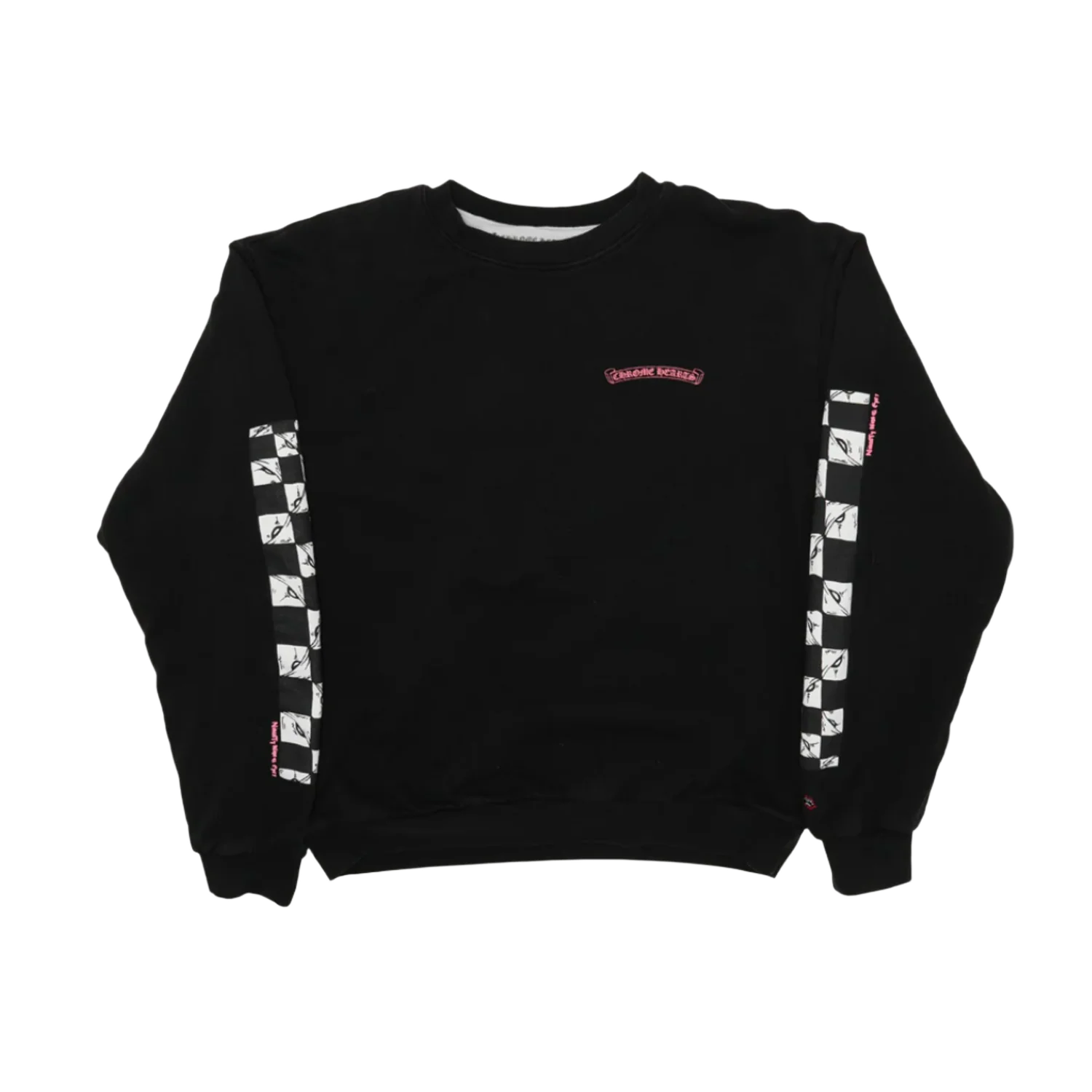Chrome Hearts Matty Boy 'Pretense' Thermal Lined Black Crewneck