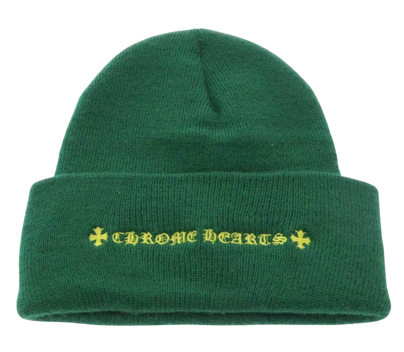 Chrome Hearts Matty Boy 'Spec' Green Beanie - Image 2