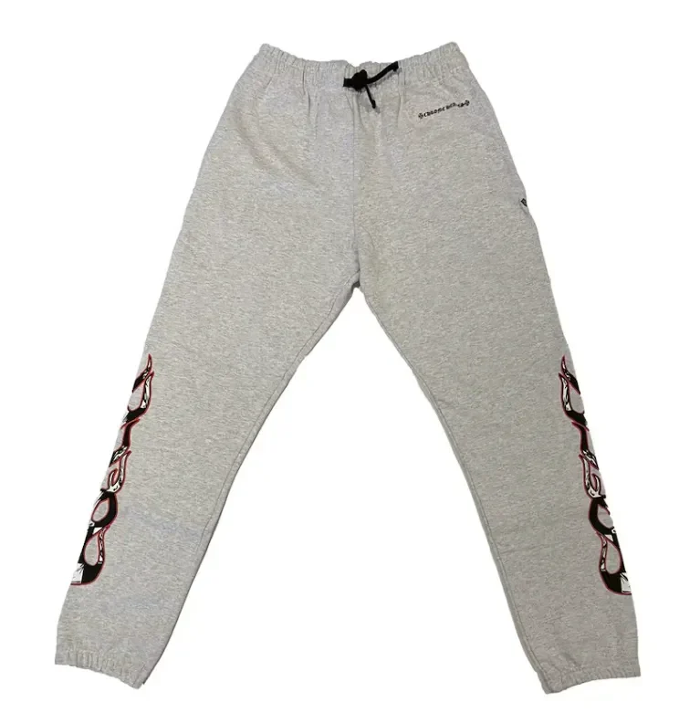 Chrome Hearts Matty Boy 'Stay Fast' Grey Sweatpants
