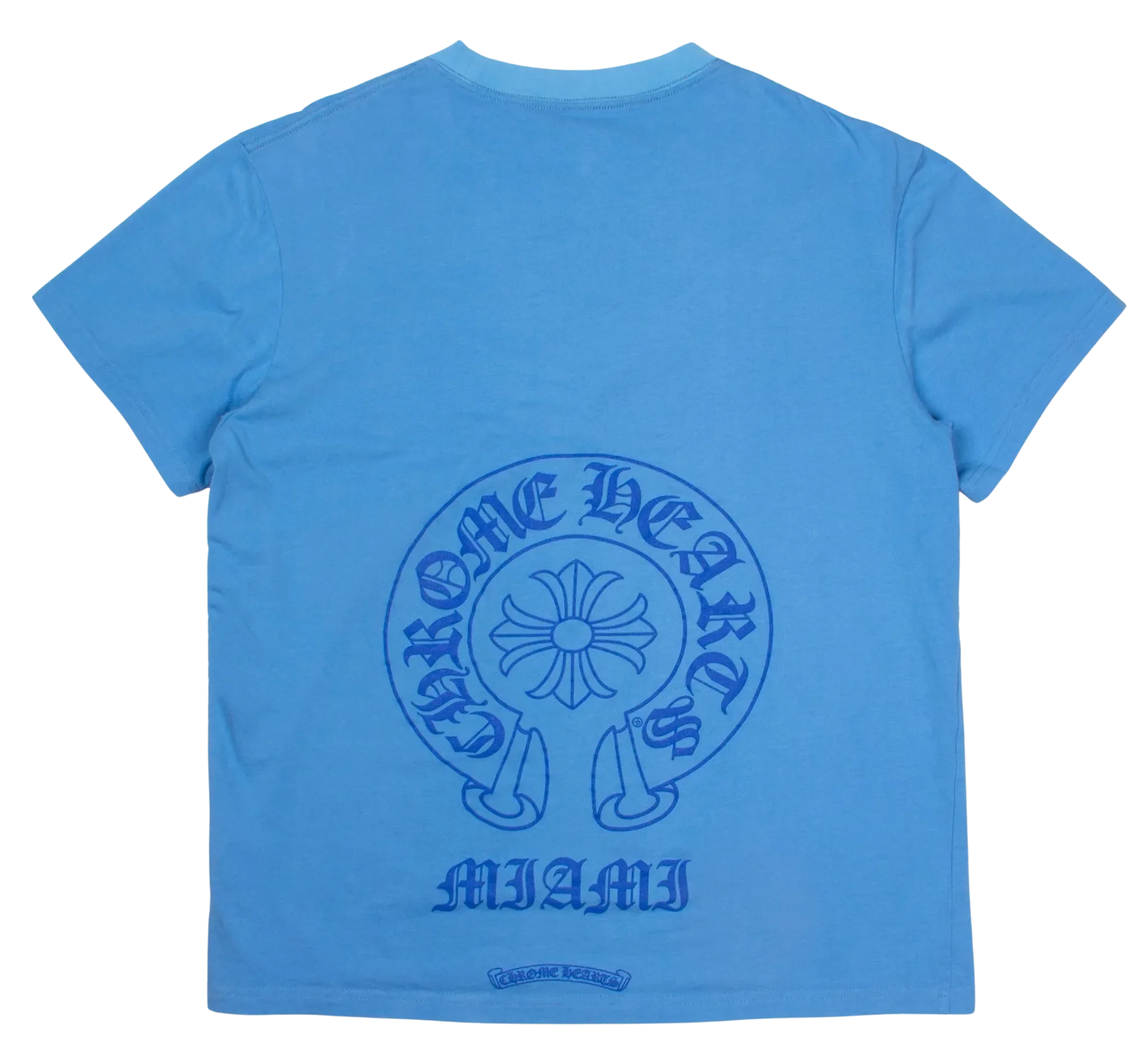 Chrome Hearts 'Miami Exclusive' Blue Tee - Image 2