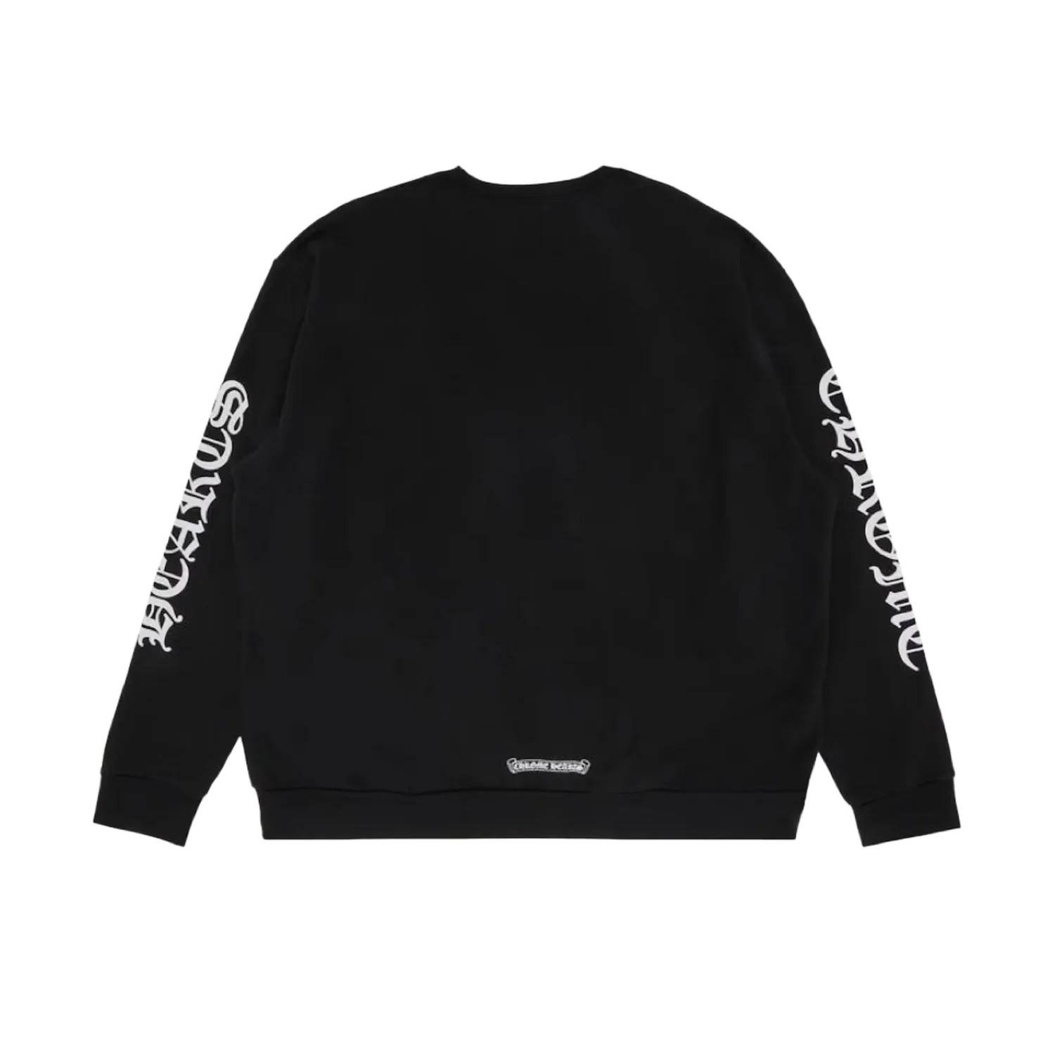 Chrome Hearts 'Neck Logo' Black Crewneck - Image 2