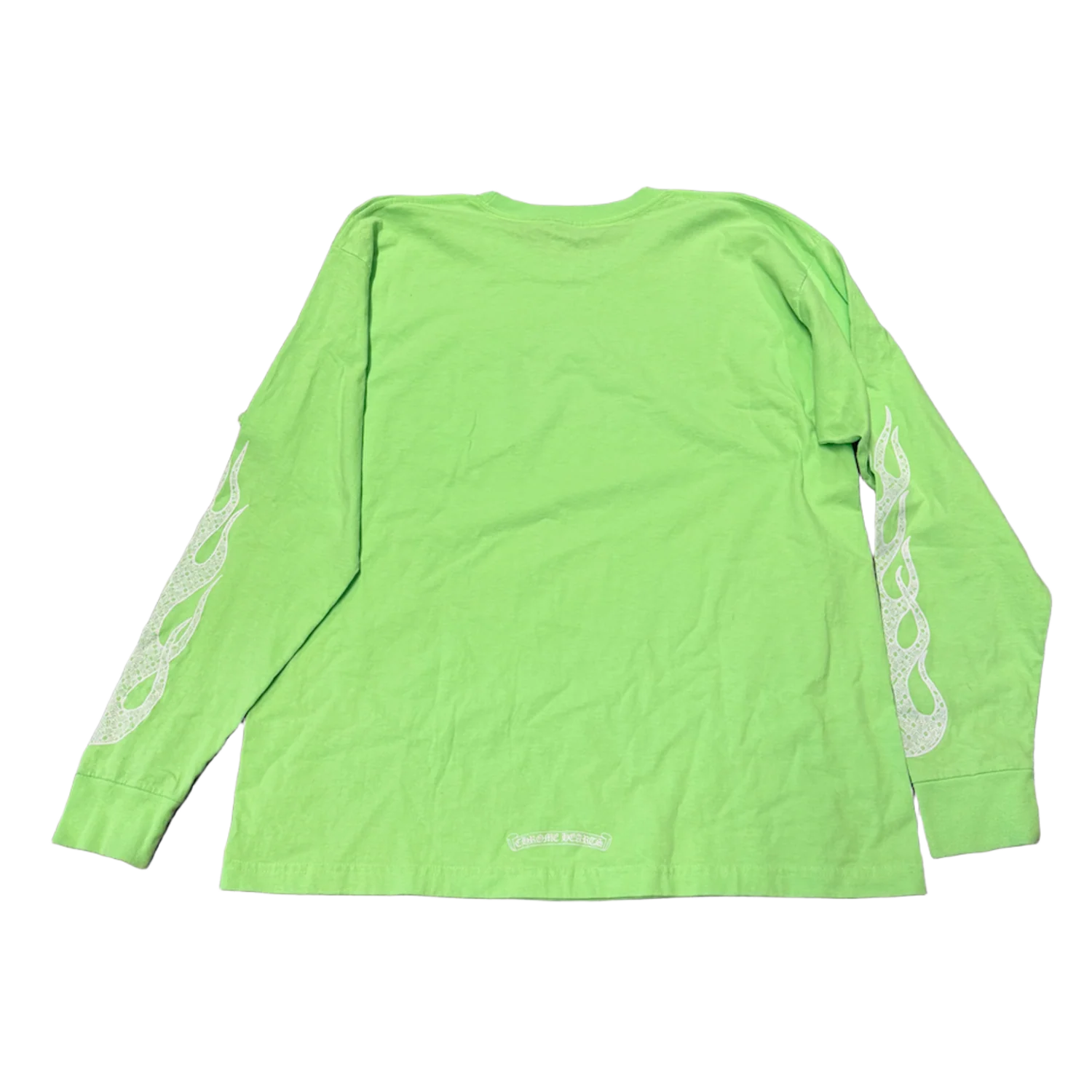 Chrome Hearts 'Neon Arm Flames' Longsleeve Tee - Image 2