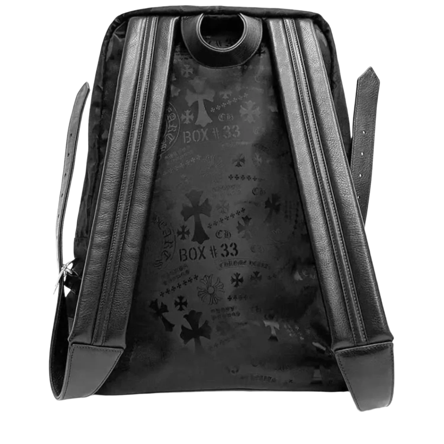 Chrome Hearts 'Nylon Stencil' Black 7th Grade Backpack - Image 2