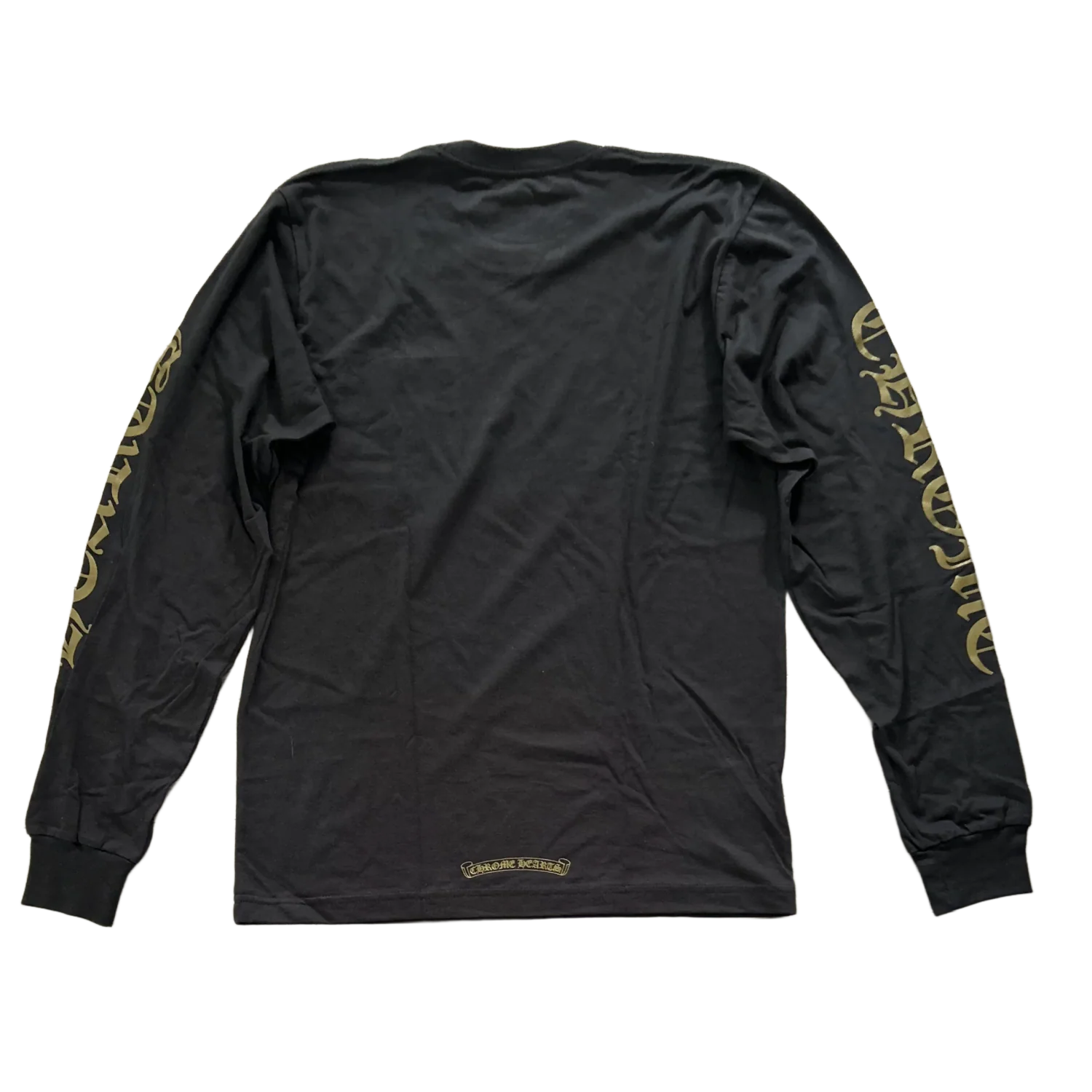 Chrome Hearts 'Olive' Collar Logo Longsleeve - Image 2