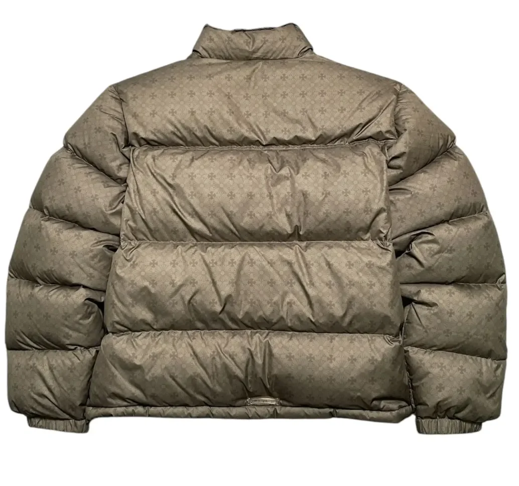 Chrome Hearts 'Olive' Puffer Jacket - Image 2