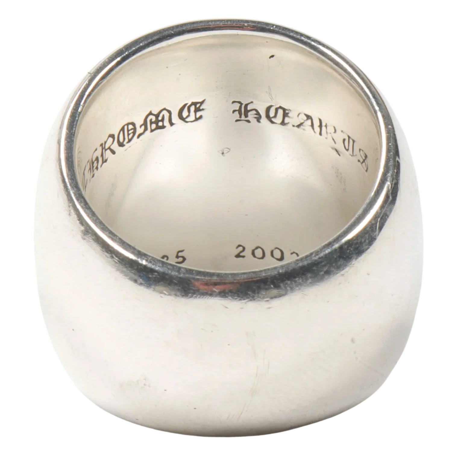 Chrome Hearts 'Oval Star' Silver Ring - Image 2