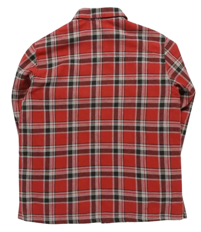 Chrome Hearts Padded Floral Flannel Red/White - Image 2