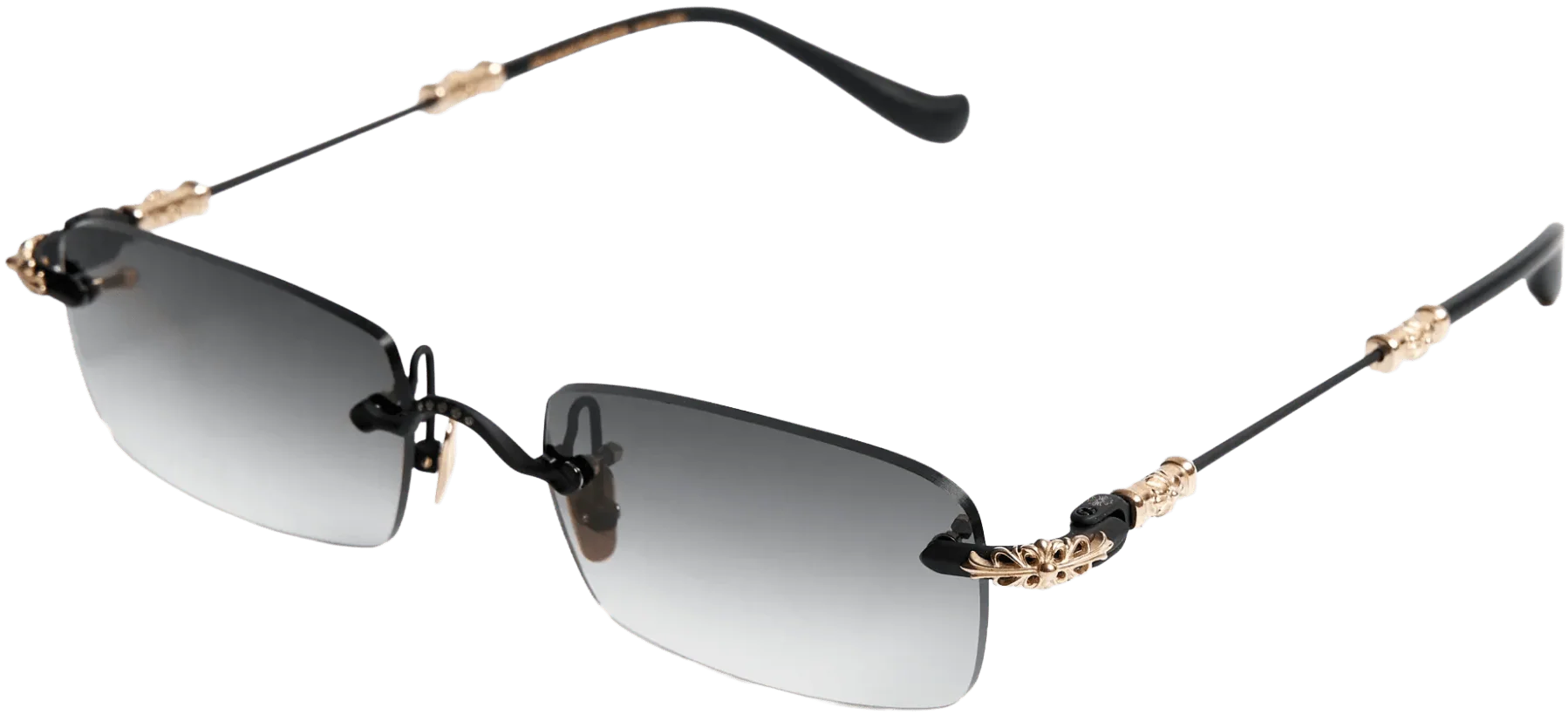 Chrome Hearts 'Pills III' Black Matte Sunglasses