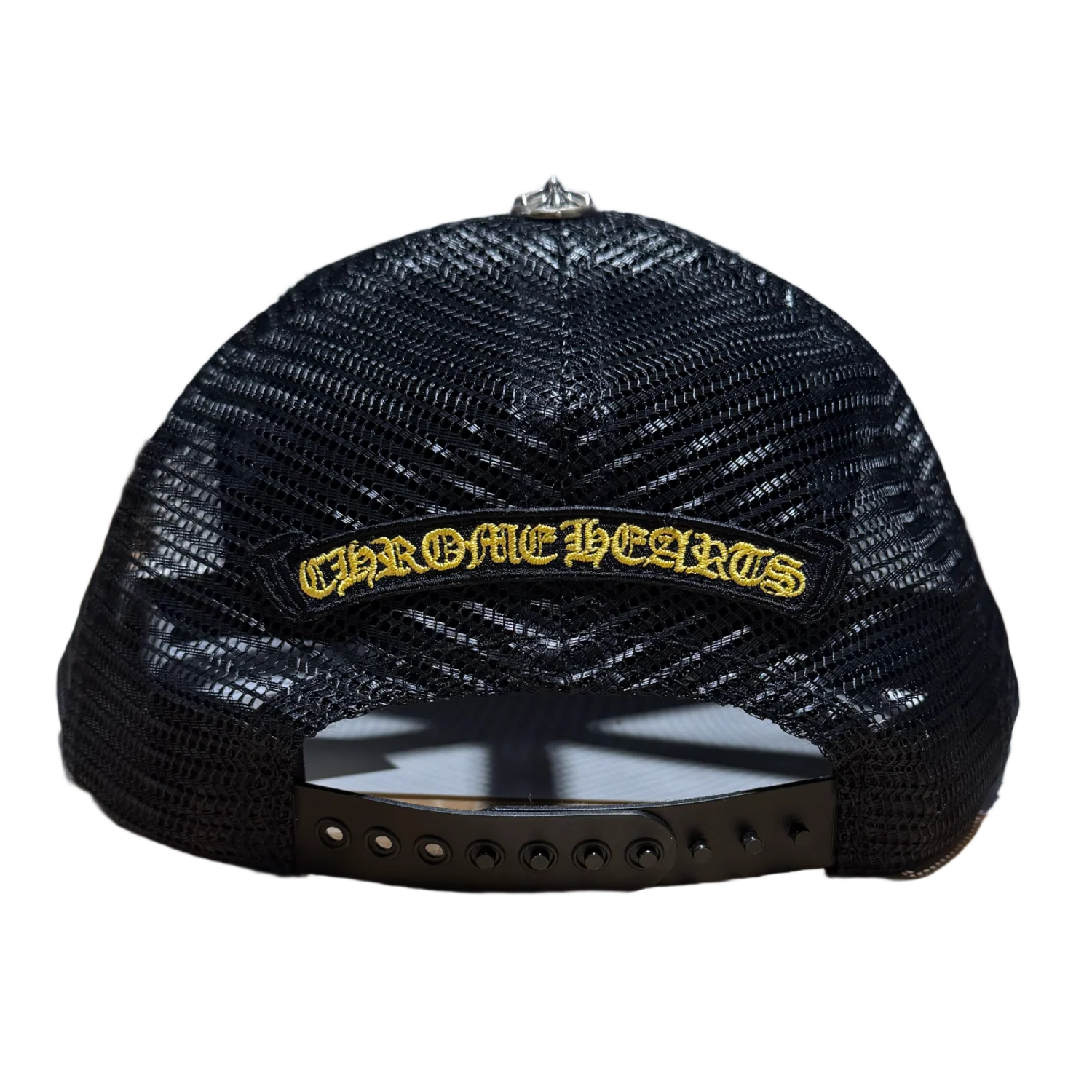 Chrome Hearts Plus Cross Seal Stamp Camo Trucker Hat - Image 2