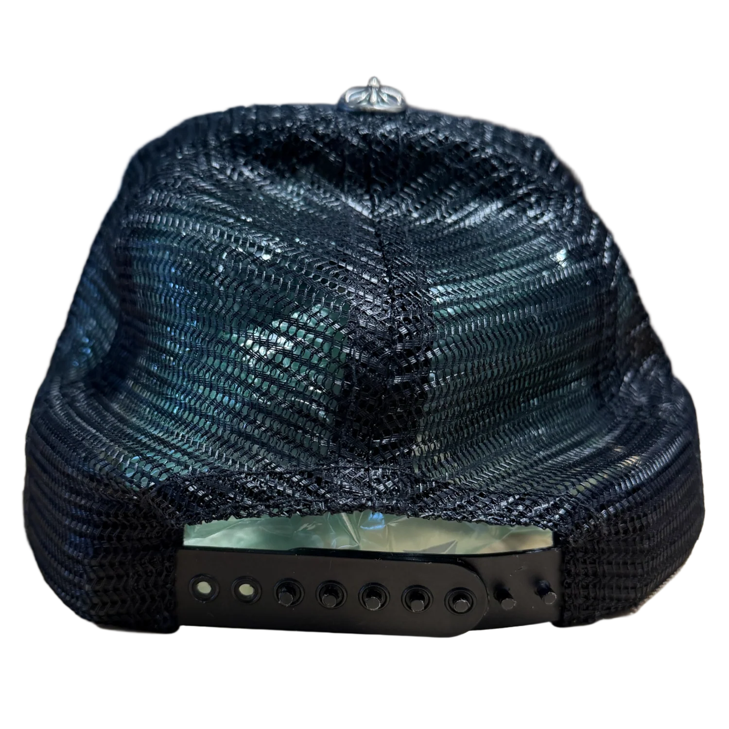Chrome Hearts 'Red Cross' Cemetery Trucker Hat - Image 2