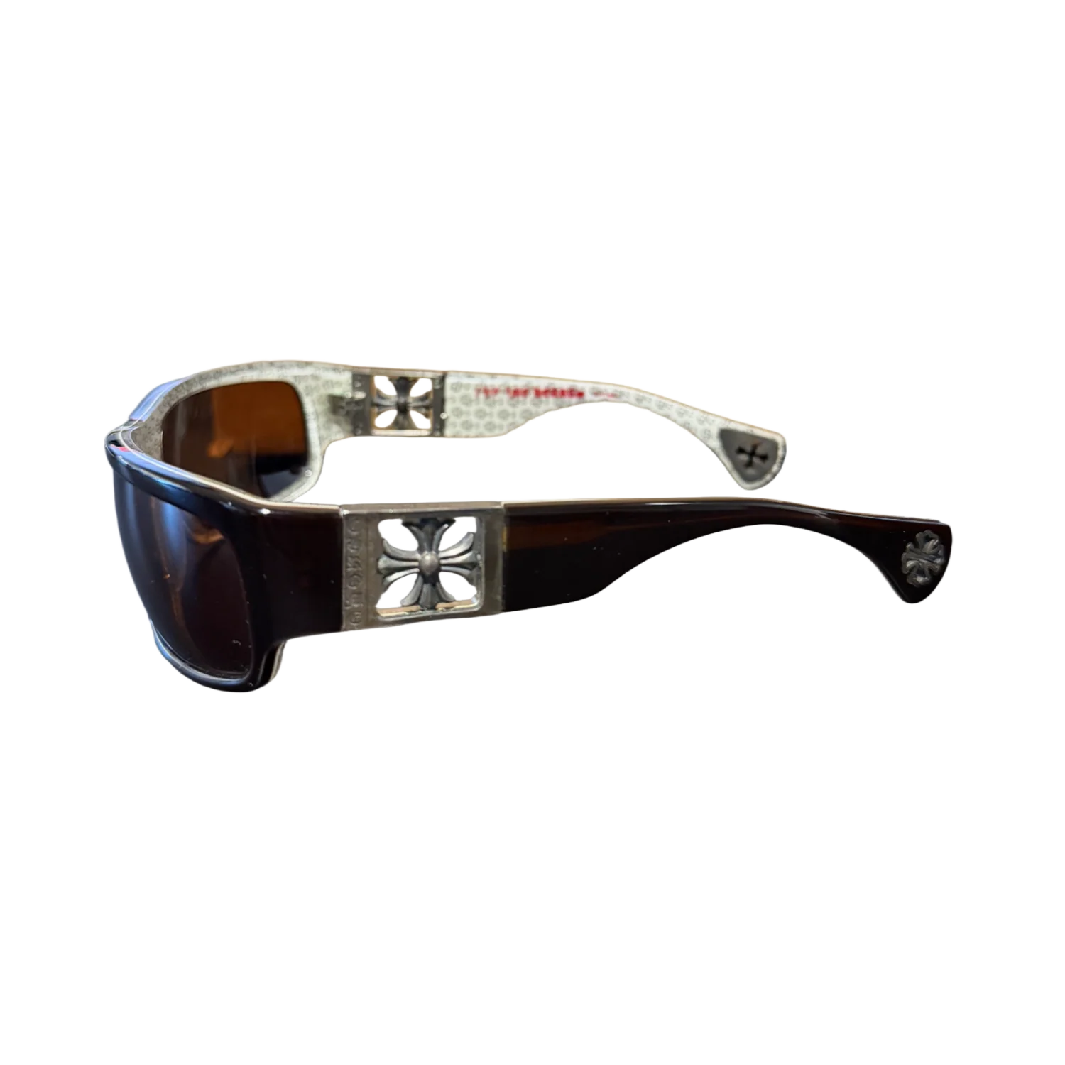 Chrome Hearts 'Rejected' Brown Sunglasses - Image 2