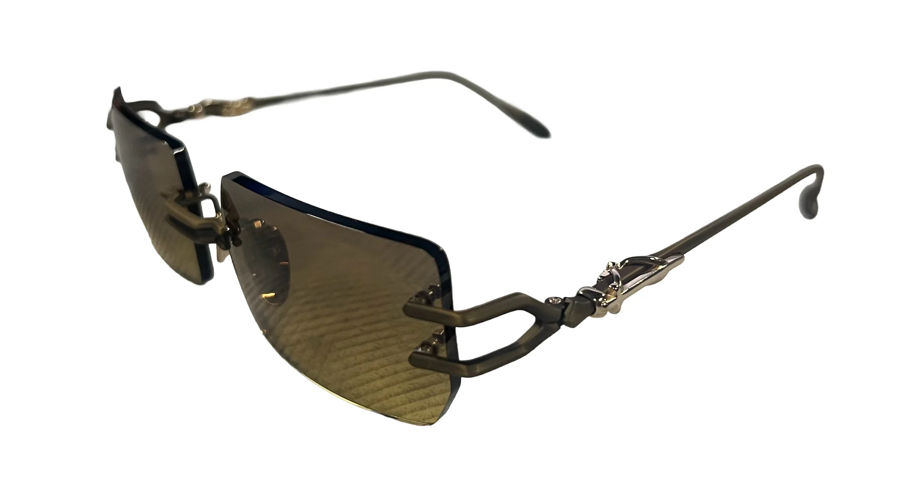 Chrome Hearts 'Sand' Lordie Glasses - Image 2