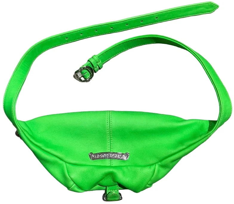 Chrome Hearts 'Slime Green' Snat Bag - Image 2