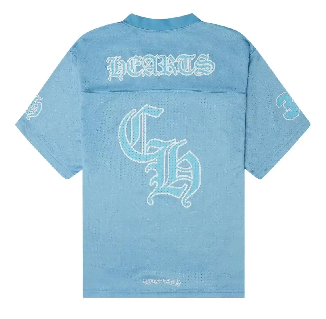 Chrome Hearts Sports Mesh Stadium Short-Sleeved Jersey & Short Set - Image 3