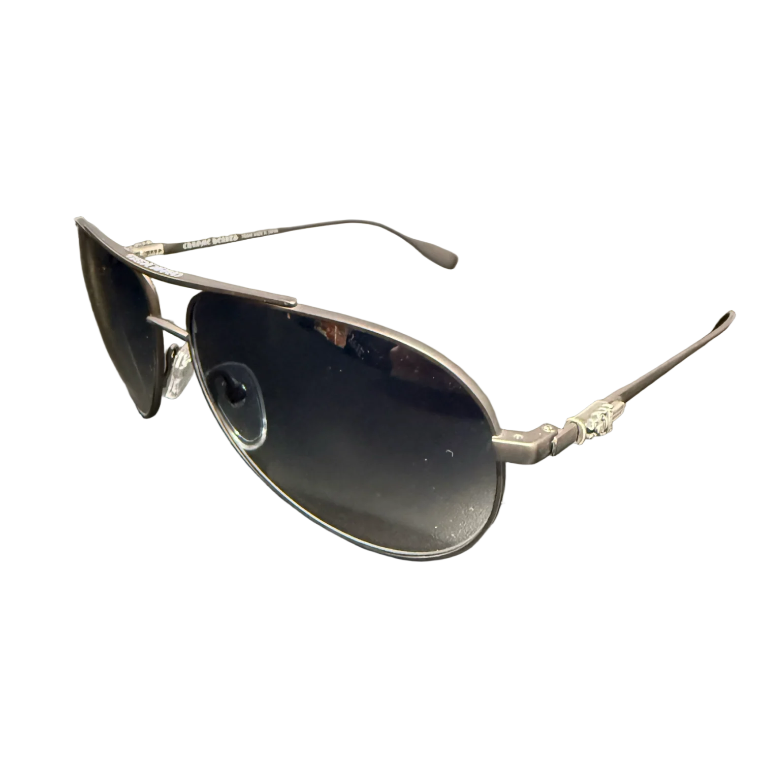 Chrome Hearts 'Stains IV' Brown Sunglasses