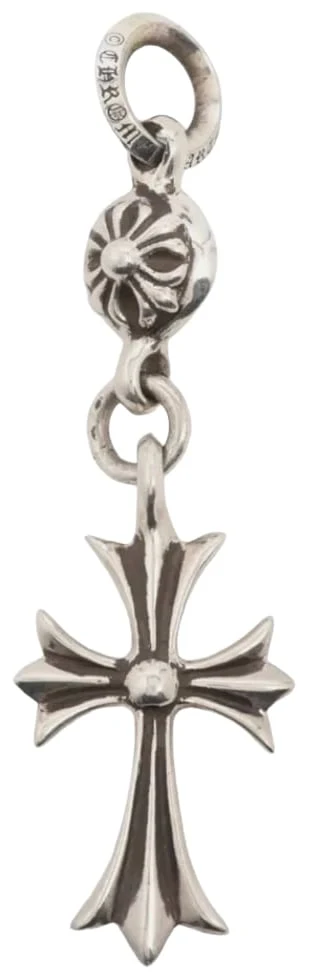 Chrome Hearts 'Tiny Cross with Ball' Pendant