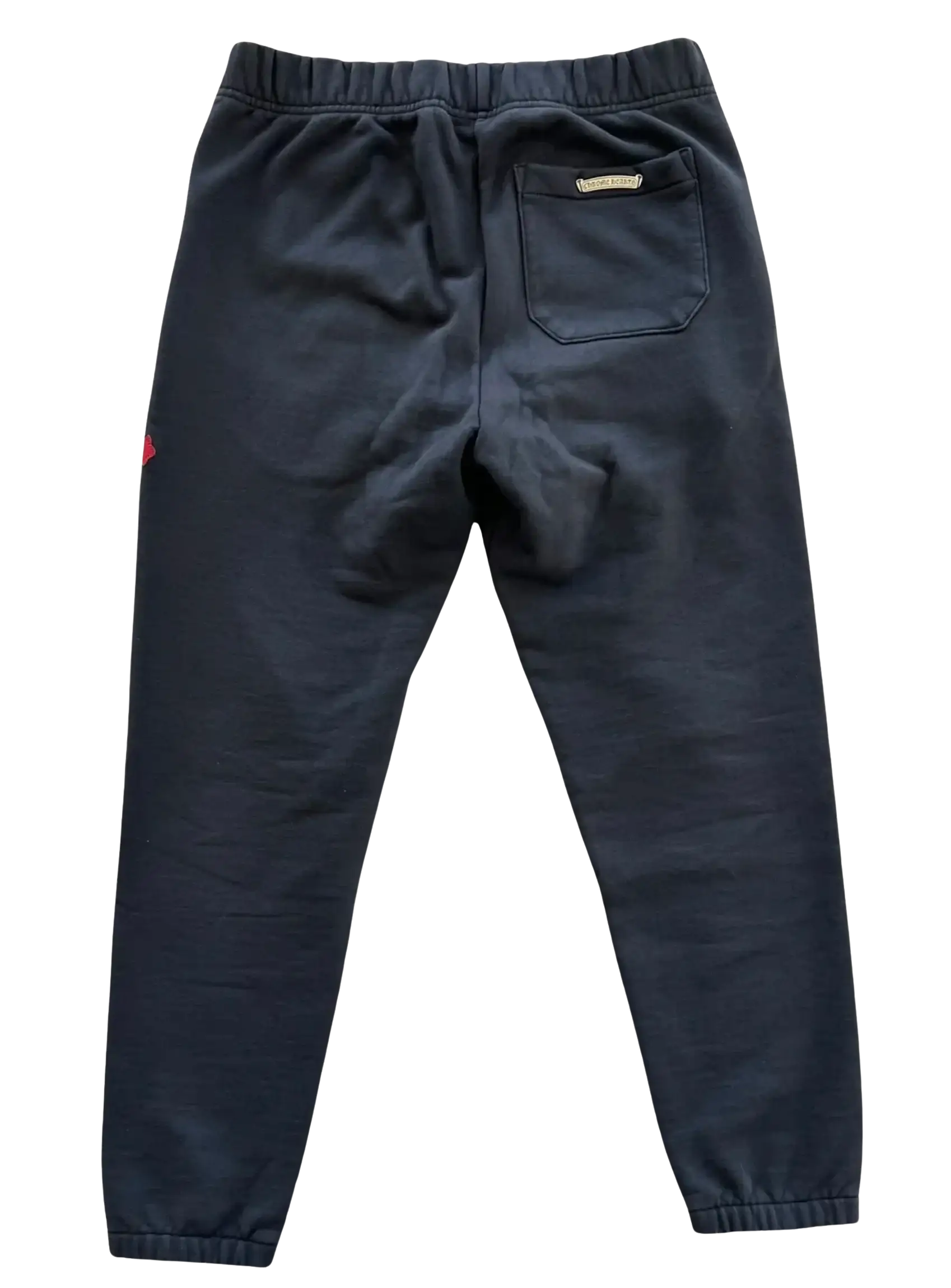 Chrome Hearts 'Triple Red Cross' Navy Crewneck Sweatpant Set - Image 3