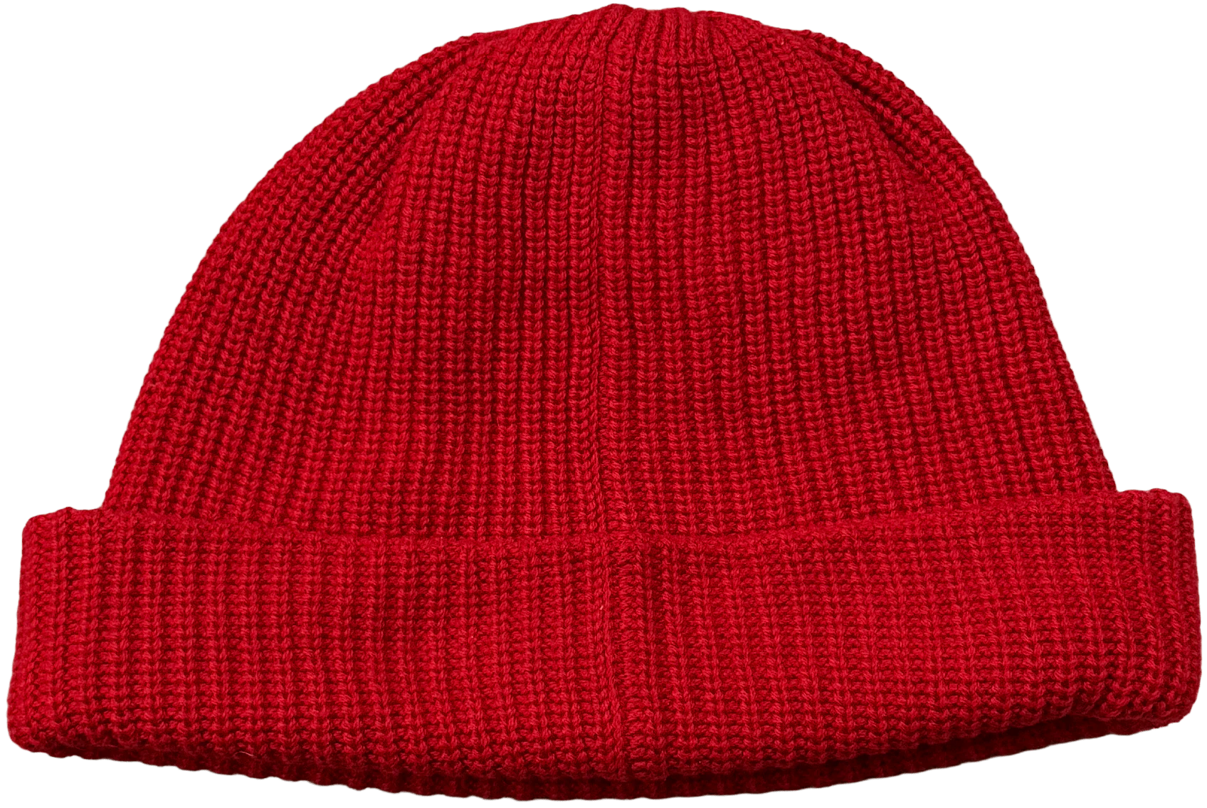 Chrome Hearts 'Triple Star Patch' Red Knit Beanie - Image 2