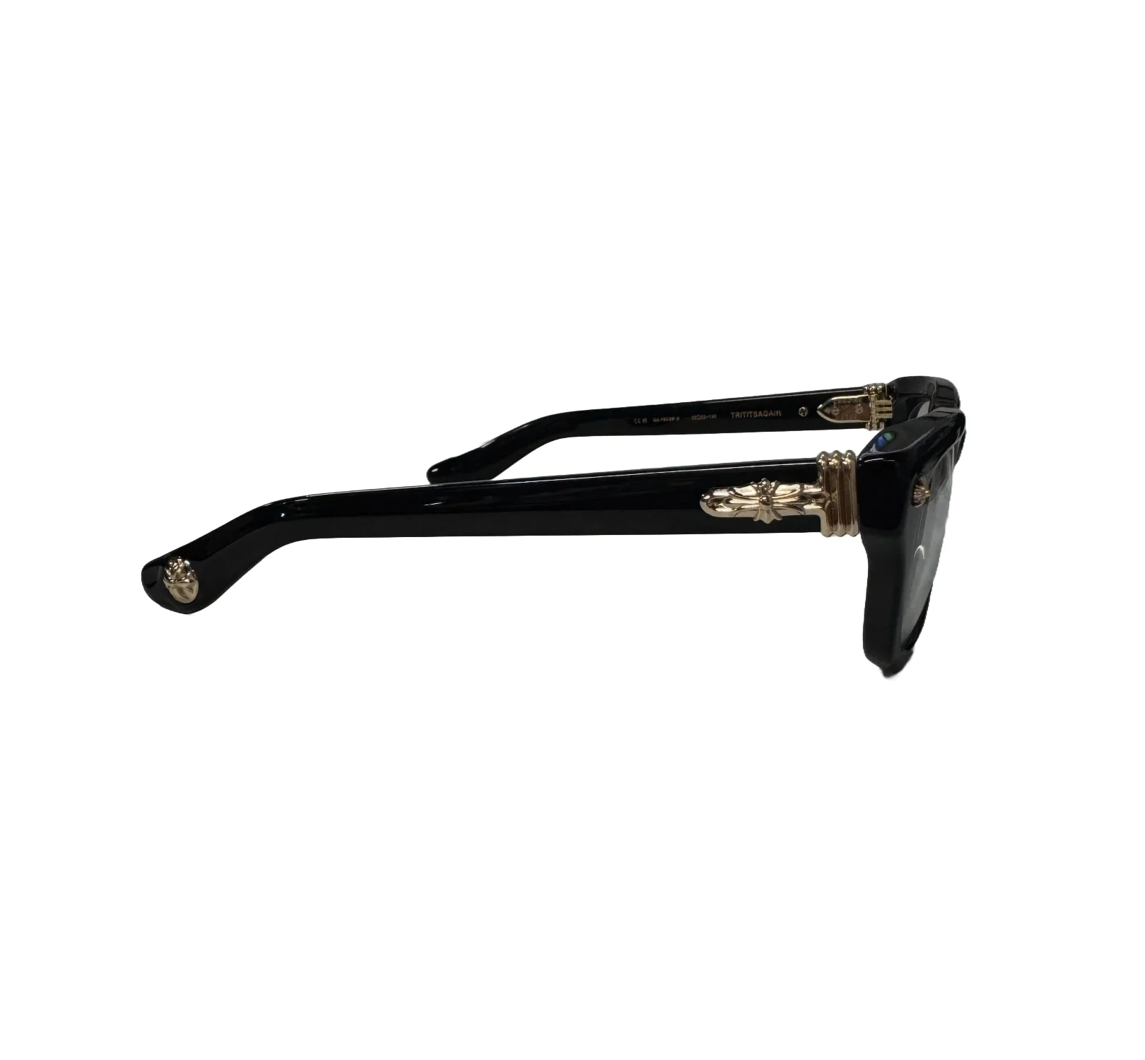 Chrome Hearts 'Trititsagain' 18k Black Glasses - Image 2