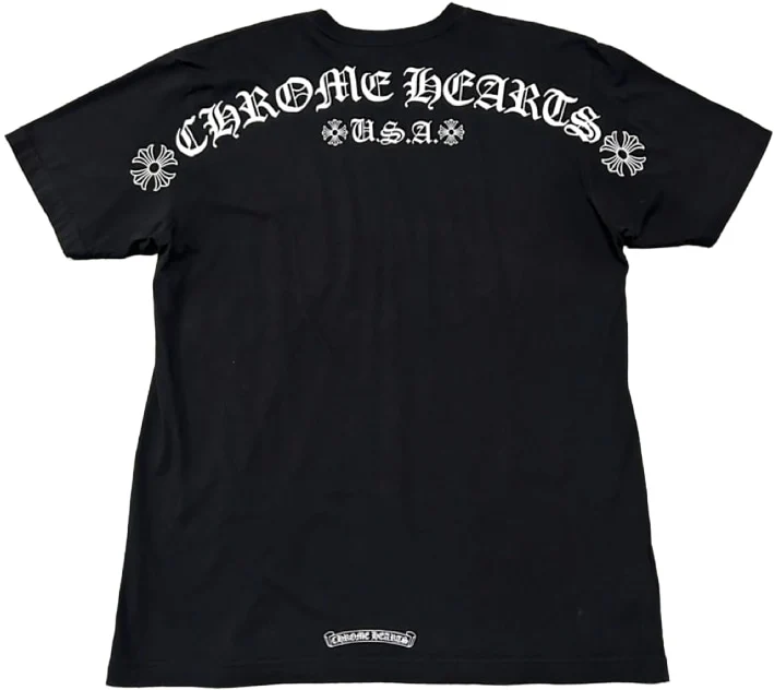 Chrome Hearts USA Black Tee - Image 2