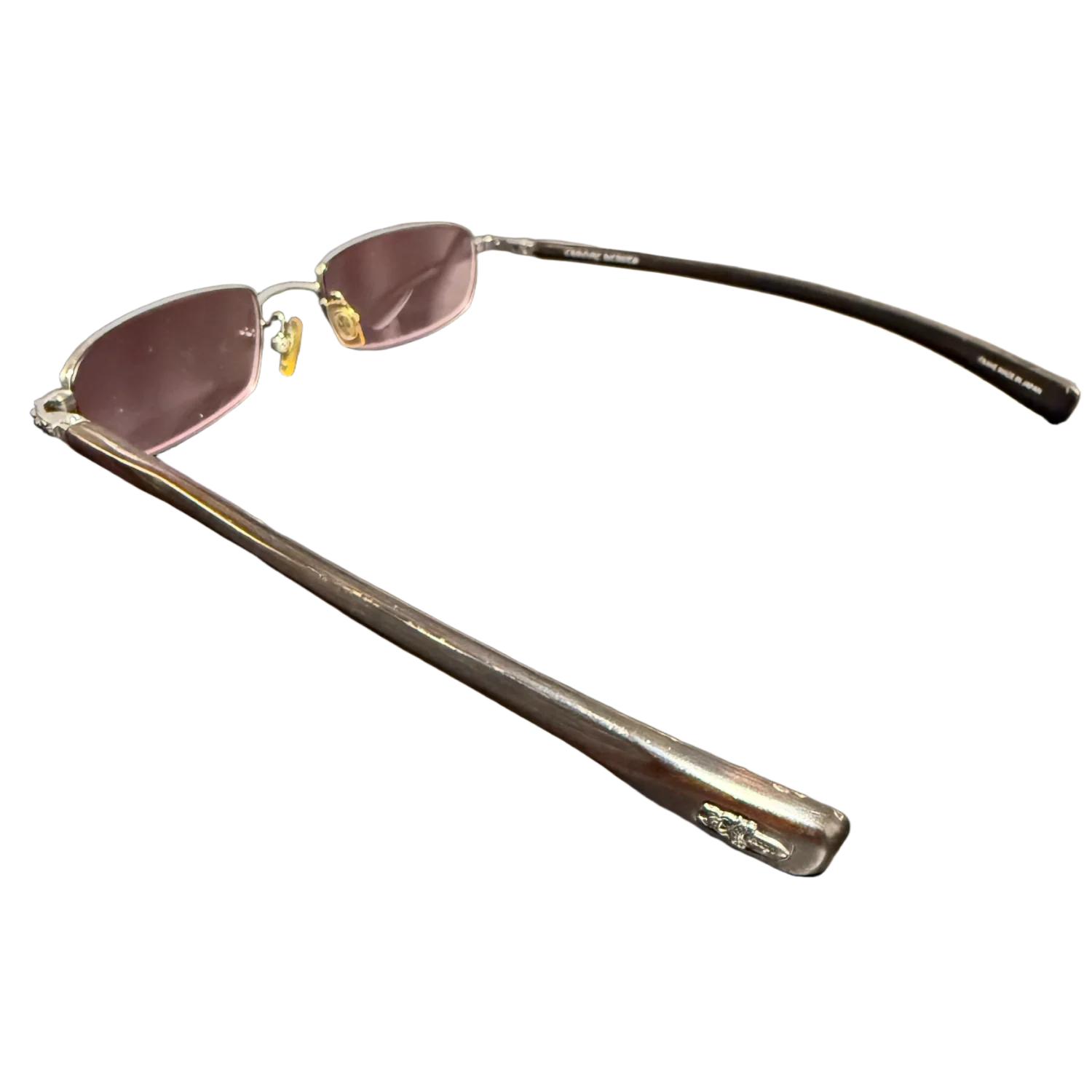 Chrome Hearts 'Velvedere' Dark Brown Sunglasses - Image 2