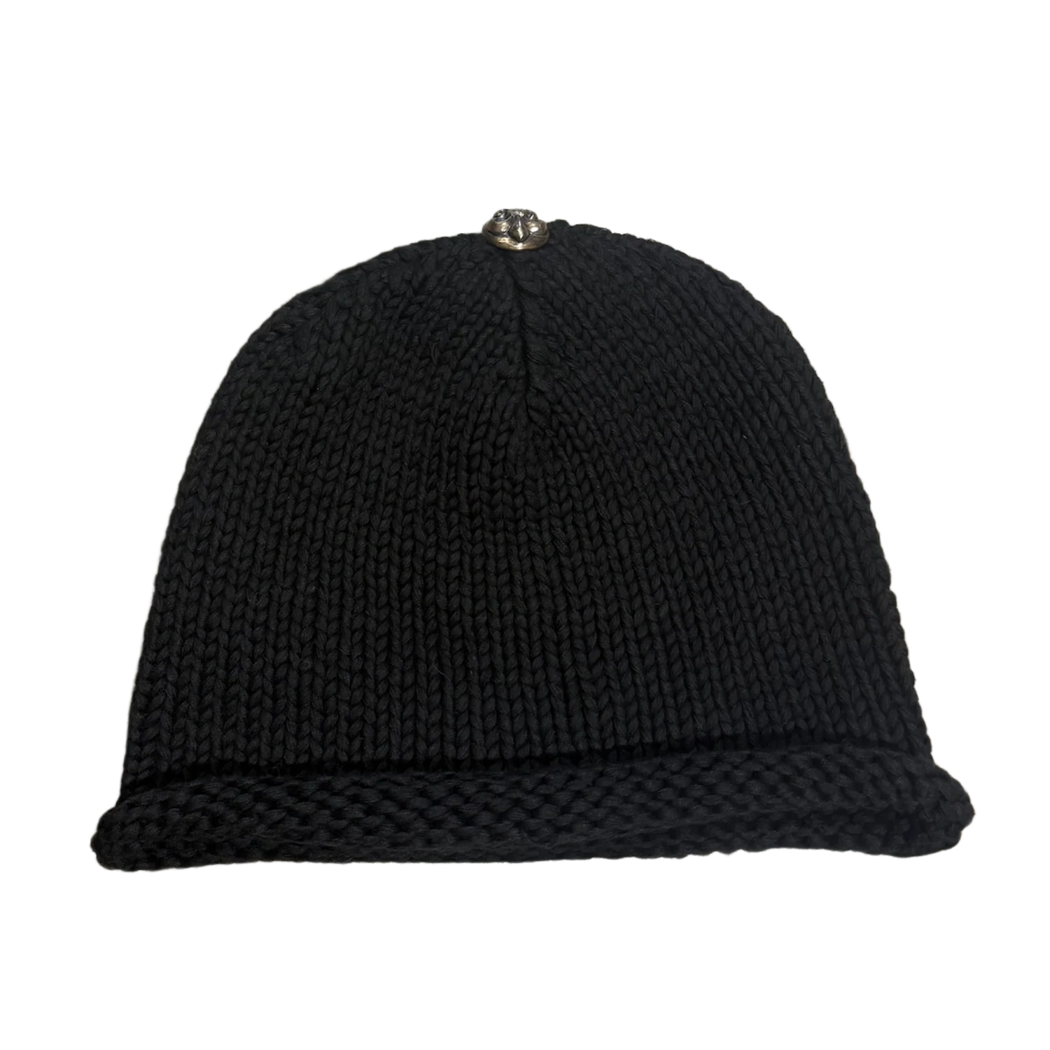 Chrome Hearts Vintage 'Fleur-De-Lis' Patch Beanie - Image 2