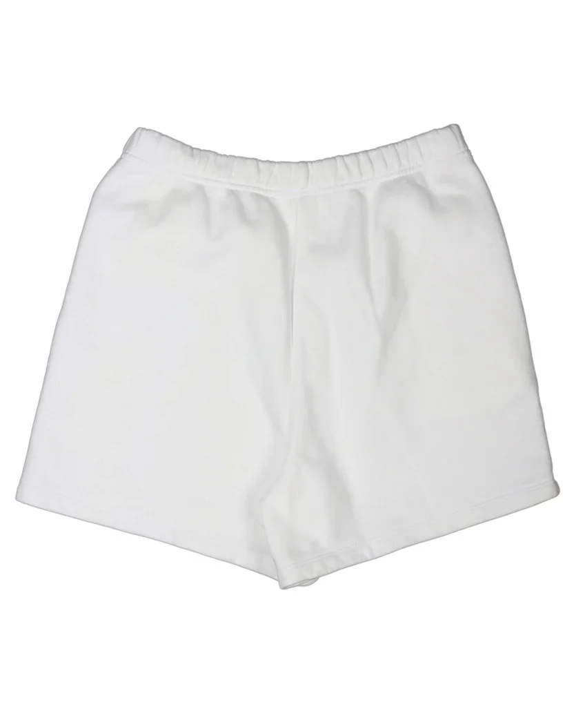 Chrome Hearts 'White' 3 Cross Patch Sweat Shorts - Image 2