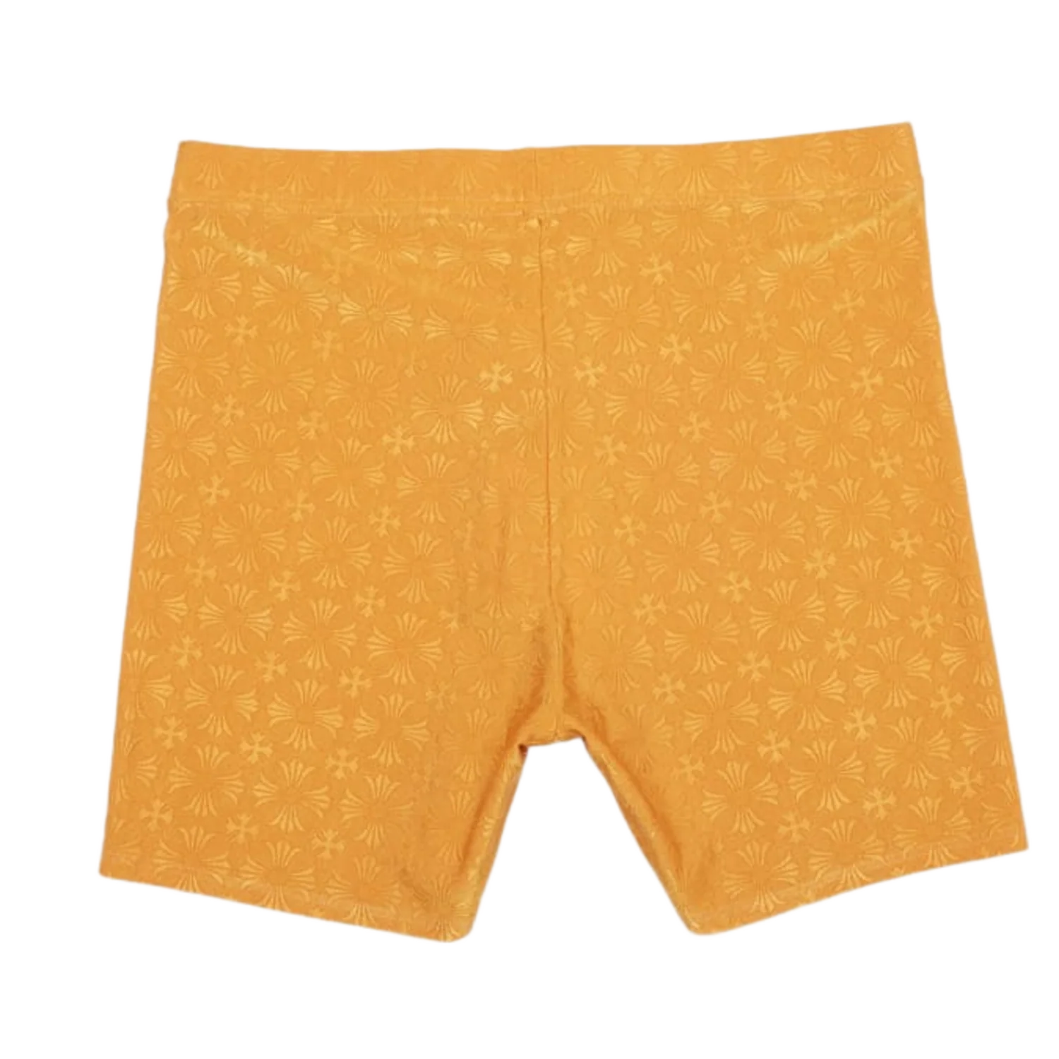 Chrome Hearts 'Yellow' Embossed Cross Shorts - Image 2