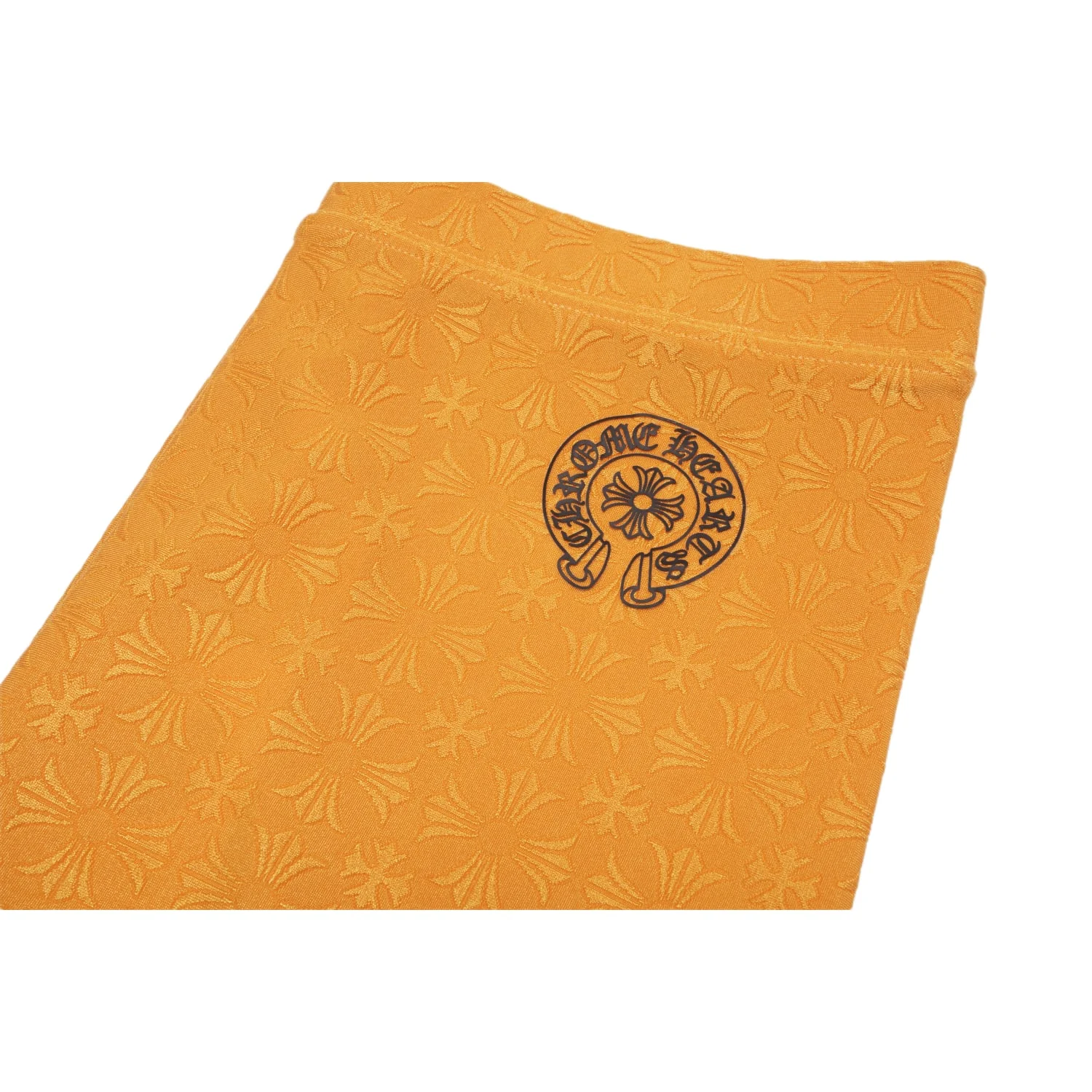 Chrome Hearts 'Yellow' Embossed Cross Shorts - Image 3