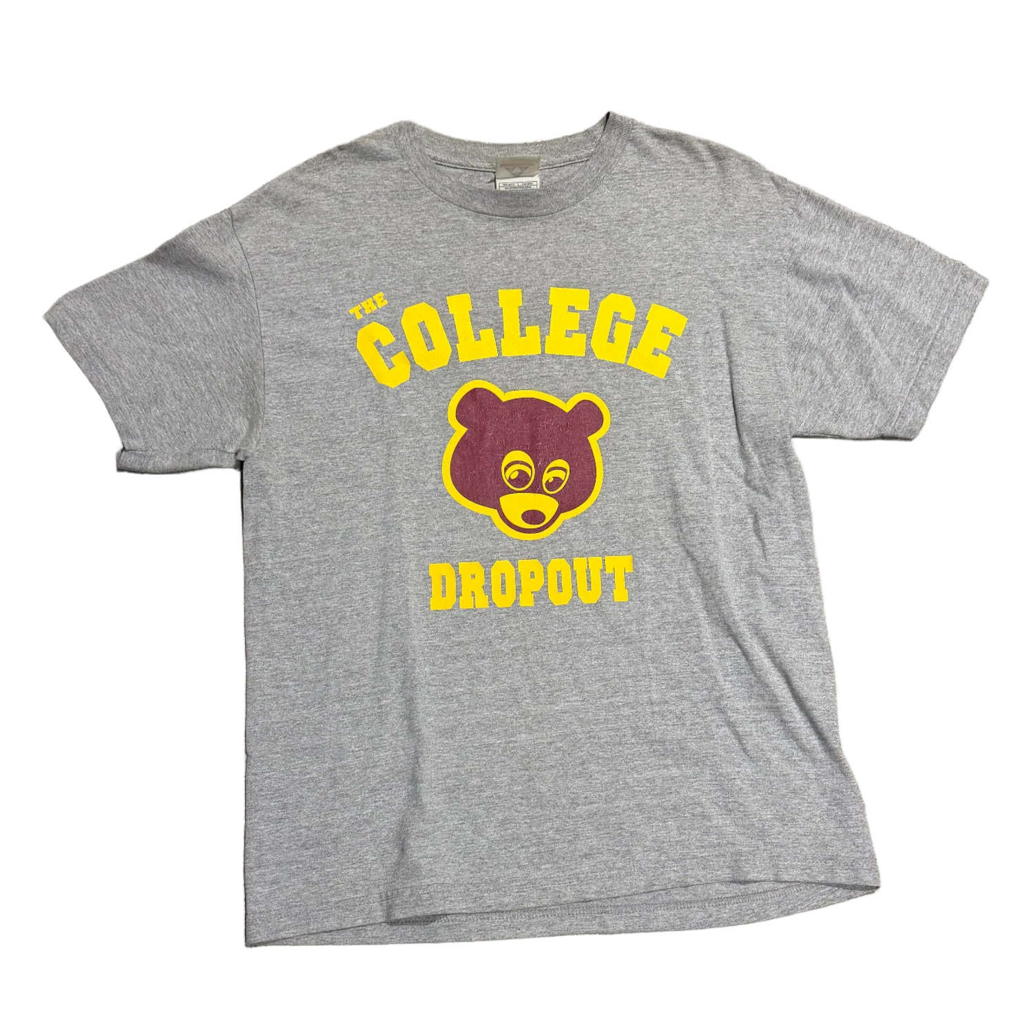 College Dropout 'Grey' Vintage Tee