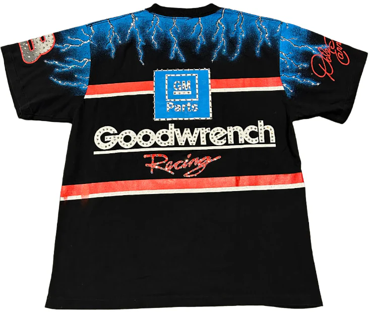 Dale Earnhardt 'Dark Knight' Rhinestone Vintage Tee - Image 2