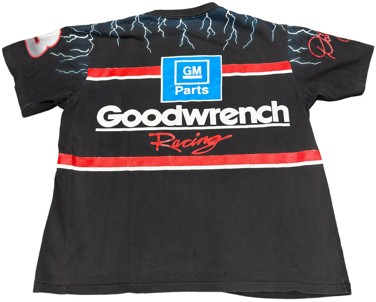 Dale Earnhardt 'The Black Knight' Vintage Black Tee - Image 2