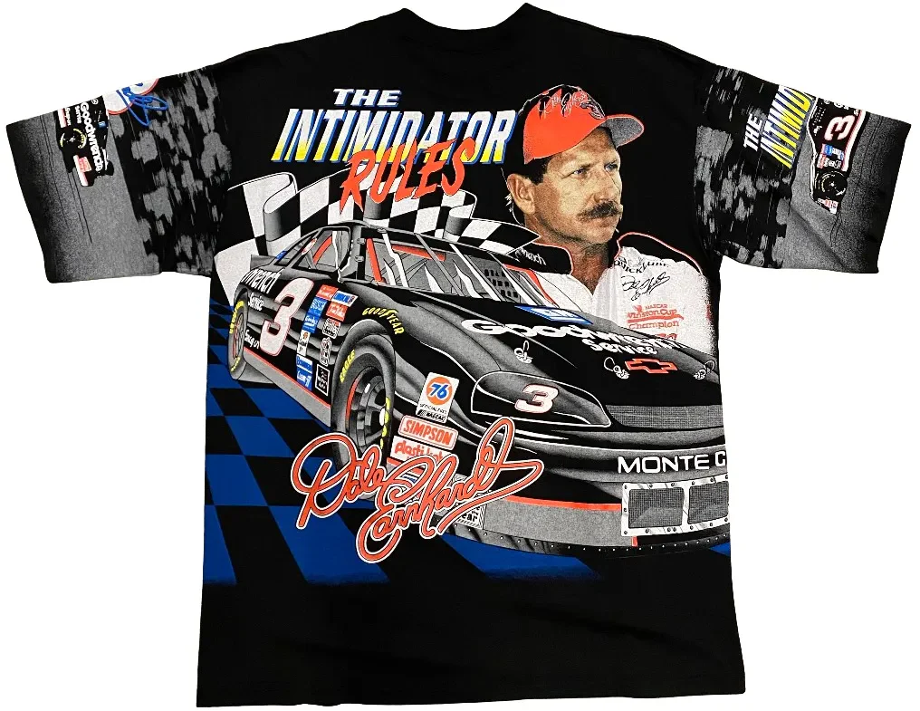 Dale Ernhardt 'The Intimidator Rules' Vintage Tee - Image 2
