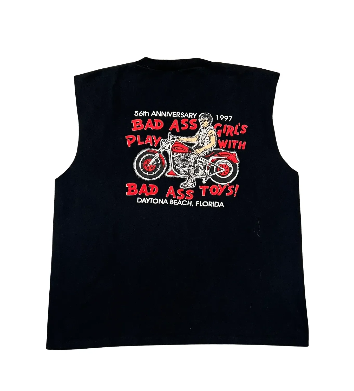 Daytona Beach 'Bad Toys' Vintage Cutoff - Image 2